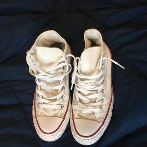 White High-Top Converse
